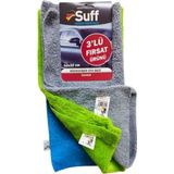 Suff Zambak Mikrofiber Oto Temizlik Bezi 3'lü Set 32x32 1622
