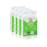 SUFFICE 4 Adet Tofu %100 Organik Kedi Kumu