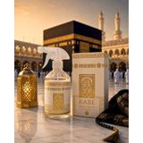 Sufi Tesbih Esans Ve Hediyelik Kabe Örtüsü Oda Parfümü 500 ml Alkolsüz | Uzun Süre Kalıcı Sprey | Seccadeye Uygun Premium Koku - Beyaz