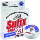 Sufix Süper 21 0.14mm 50m Clear Fluorocarbon Misina 2kg Çeker