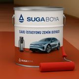 Suga Boya Suga Şarj Istasyon Zemin Boyası 20 kg - 1 Adet - RAL3016