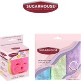 Sugar House Avantajlı Paket Sugarhouse Çift Taraflı Temizlik Süngeri+Mikrofiber Havlu Bez 3'lü