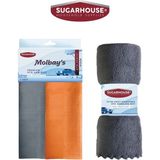 Sugar House Sugarhouse Oto Fırsat Paketi Molbays Oto Premıum Cam Bezi 2'li+Ultra Emici Oto Kurulama Bezi