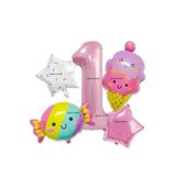 Şuğar Şeker Dondurma Folyolu Yaş Balon Set, 1