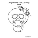 Sugar Skull Adult Coloring Book