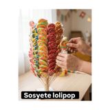 SUGILOP SEKER BÜYÜK LOLIPOP şeker 65 adet stand hediyemizdir