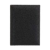 Suha Store 2k 4812 Defter 14X20 Cm. Kareli 160 Yapraklı Deri Hilton Desen Kapaklı Siyah, Siyah - Standart