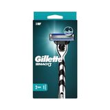 Suha Store Gillette Mach3 Tıraş Makinesi + 2 Adet Yedek Tıraş Bıçağı - standart