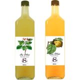 Süheylaana Doğal Alıç Sirkesi 1000 ml - Doğal Ayva Sirkesi 1000 ml - 2 lt