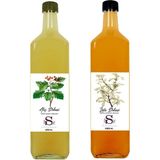 Süheylaana Doğal Alıç Sirkesi 1000 ml - Doğal Iğde Sirkesi 1000 ml - 2 lt