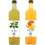Süheylaana Doğal Alıç Sirkesi 1000 ml - Doğal Mango Sirkesi 1000 ml - 2 lt