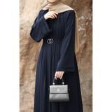 suhneva Dilşah Abaya Ferace Lacivert