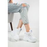 Suins Juvina Model Yüksek Gizli Topuklu Kadın Spor Ayakkabı Sneaker