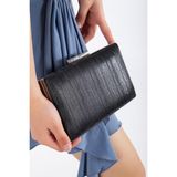 Suins Shoes Suins Ella Abiye Çanta Gece Çantası Portföy Clutch Çanta - Siyah