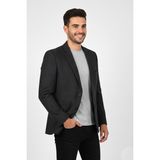 Suitmen Erkek Kışlık Kumaş Tek Ceket 4 Drop BGL-ST04983 - Kahve - 60