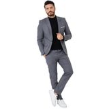 Suitmen Süper Slim Fit Takım Elbise Gri GRİ 52