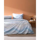 Suivre King Size %100 Pamuk Ranforce Baskılı Nevresim Takımı - Turkuaz