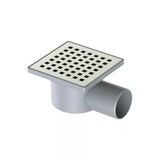 Sukar 10X10 32 Çıkışlı Plastik Çerçeve H6,5 Cm Yer Süzgeç Kare Desenli