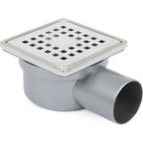 Sukar 10X10 Paslanmaz Çelik Çerçeveli Sulu/susuz Ø32 Yer Süzgeci 1041-1283222-11