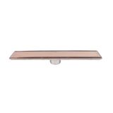 Sukar 1156-1034000-51 Line 6 40 cm Bronz Plain Izgaralı Duş Kanalı