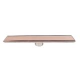 Sukar Duş Kanalı Bronz 40 Cm Line 6 Ve Yeşil Alt Dirseği