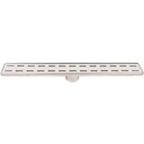 Sukar Line/6 Plain Izgaralı Paslanmaz Slot Kasalı Koku Önleyicili - 50 cm Lineer Duş Kanalı