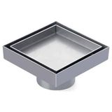 Sukar Line/9 10×10 Seramik Uyumlu Paslanmaz Yer Süzgeci 1153-0291099-02 - 10X10 - LİNE/9 SERAMİK UYUMLU