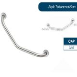 Sukar Q32 Paslanmaz Açılı Tutunma Barı