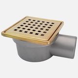 Sukar Q50 Yandan Sulu Susuz Altın Rengi 10x10 cm Kare Izgara