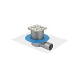 Sukar Sürme Yalıtım Uyumlu İkiz Giderli Yüksekliği ve Yönü Ayarlanabilir 4050-10 Line 10 10x10 50 mm Yandan Çıkışlı Çizgili Izgara Süzgeç Seti