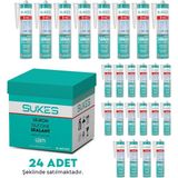 Sukes Universal Şeffaf Silikon 280 Gr 24’Lü Paket