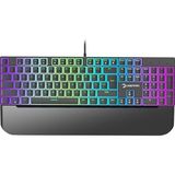 Suki Mekanik Mavi Switch Puding Keycaps Türkçe Q 104 Tuş USB Gaming Klavye