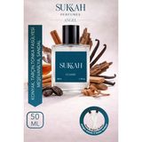 Sukkah Perfumes Angel Unisex Parfüm Edp 50 ml – Odunsu, Sıcak ve Derin Kalıcı Imza Kokusu - Beyaz