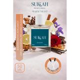 Sukkah Warm Night Kadın Parfüm Edp 50Ml – Badem, Kahve, Bergamot, Limon, Yasemin, Sümbülteber, Tonka, Kakao
