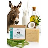 Şükran Ana Sabunları Zeytin Yağlı Aloe Veralı Eşek Sütü Sabunu 100 Gr Çatlak Giderici El Yapımı Doğal Sabun