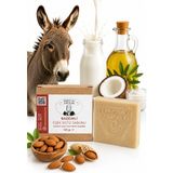 Şükran Ana Sabunları Zeytin Yağlı Bademli Eşek Sütü Sabunu 100 Gr Kolajen etkili Doğal El Yapımı Sabun