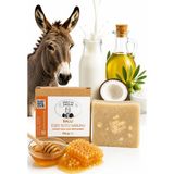 Şükran Ana Sabunları Zeytin Yağlı Ballı Eşek Sütü Sabunu 100 Gr Yaşlanma Karşıtı Doğal El Yapımı Sabun