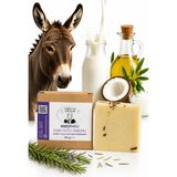 Şükran Ana Sabunları Zeytin Yağlı Biberiyeli Eşek Sütü Sabunu 100 gr Gözenek Temizleyici El Yapımı Doğal Sabun