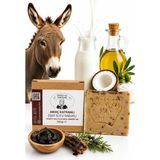 Şükran Ana Sabunları Zeytin Yağlı Katranlı Eşek Sütü Sabunu 100 gr Egzama Sedef Giderici El Yapımı Sabun