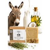 Şükran Ana Sabunları Zeytin Yağlı Kekikli Eşek Sütü Sabunu 100 gr Doğal Yağ Dengeleyici El Yapımı Sabun