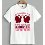 Sukran Hindi Kusu Motivasyon Unisex Oversize Tişört Beyaz - L