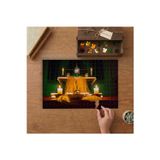 Şükran Masası - Şükran Günü Tasarımı 240 Parça Ahşap Puzzle Ahşap Kutuda MP04207