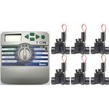 Sulama Kontrol Cihazı + Selenoid Vanaları Set TK.(XC-601)
