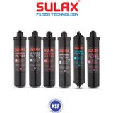 Sulax Black Su Arıtma Filtresi 6'lı Set