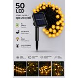 SULED Dekoratif 7 Metre 50 Top Led Solar Balkon Teras Ağaç Bahçe Aydınlatması