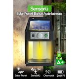SULED Hareket Sensörlü 5W Solar Bahçe Aydınlatması Otomatik Led Işıklı Dış Mekan Aydınlatma