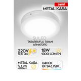 SULED Sl-1029 Sıva Üstü Beyaz Led Armatür Tasarruflu Tavan Armatürü 220v Smd Led Işık Lamba
