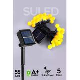SULED Solar Top Led Bahçe Balkon Teras Ağaç Aydınlatması 7 Metre 55 Gün Işığı Su Geçirmez