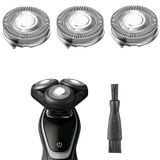 Suleto SH50/52 Philips Serisi 5000 Elektrikli Tıraş Makinesi, Sh50 Yedek Bıçak Kafası ile Uyumlu Noreclo Serisi 5000, ATXX (S5xxx), PTXX (PT8xx, PT7xx) 3'lü Paket W/Fırça ile Uyumlu