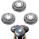 Suleto SH60/72 Philips S6000 Jiletlerle Uyumlu Yedek Kafa, SH60 Yedek Bıçaklar, Norelco Serisi 6000 Tıraş Makinesi, SH60 Tıraş Kafası S6880/81, S6810/82, S6850/85 için Yedek Bıçaklar